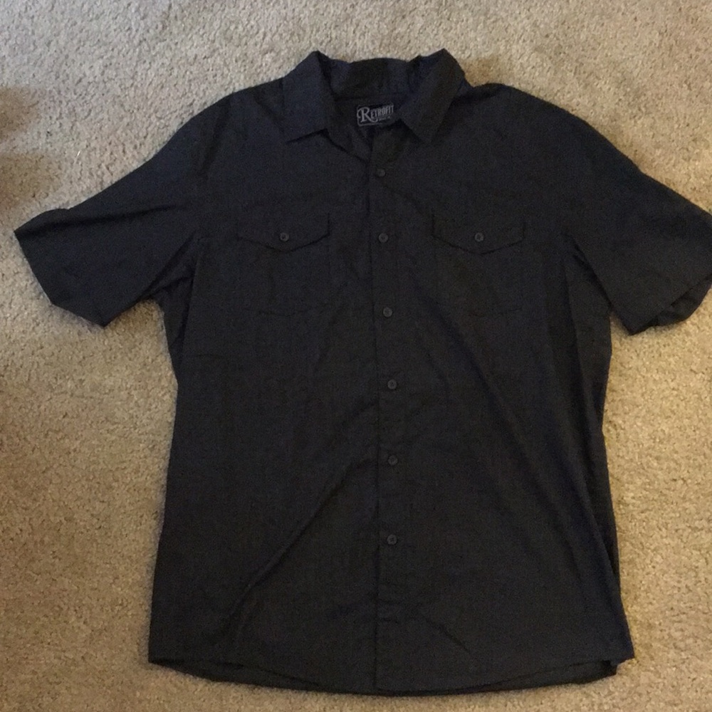 Retrofit button down